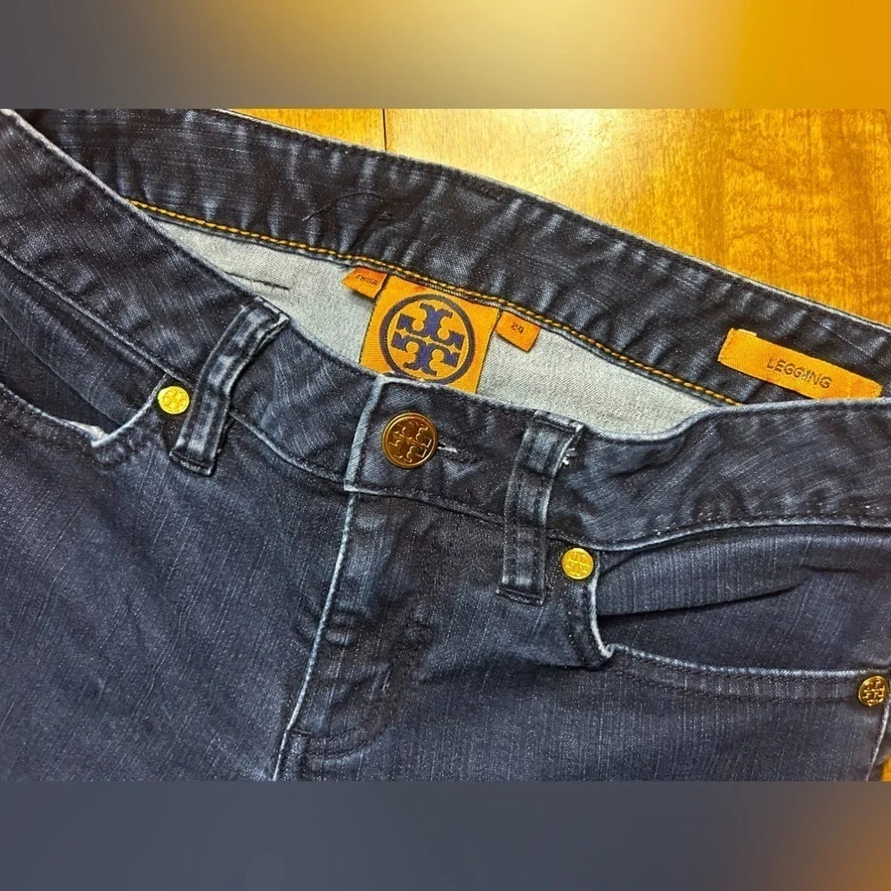 Authentic Tory Burch Dark Wash Jegging Jeans  Women's Size 24 / XXS (00)